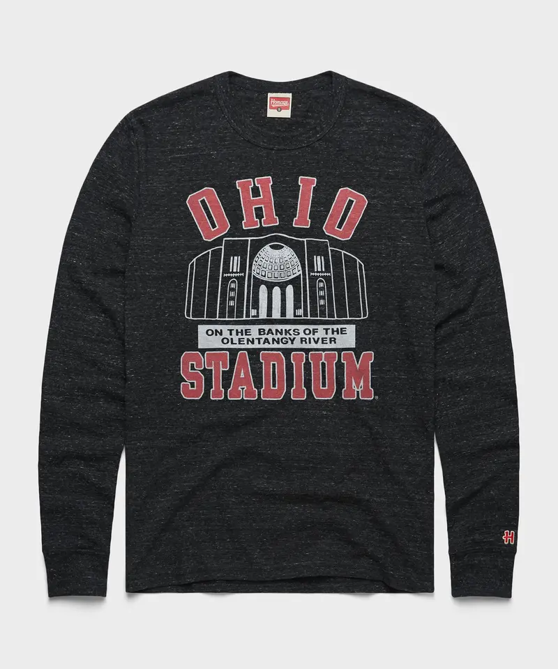 Ohio Stadium Olentangy Long Sleeve Tee 1