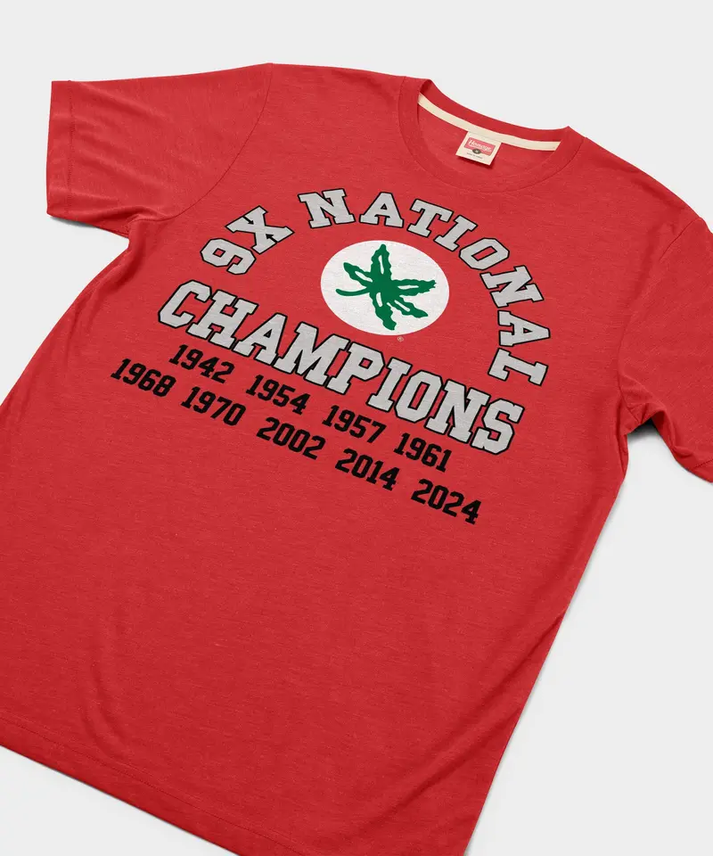 Ohio State 9X National Champions 2
