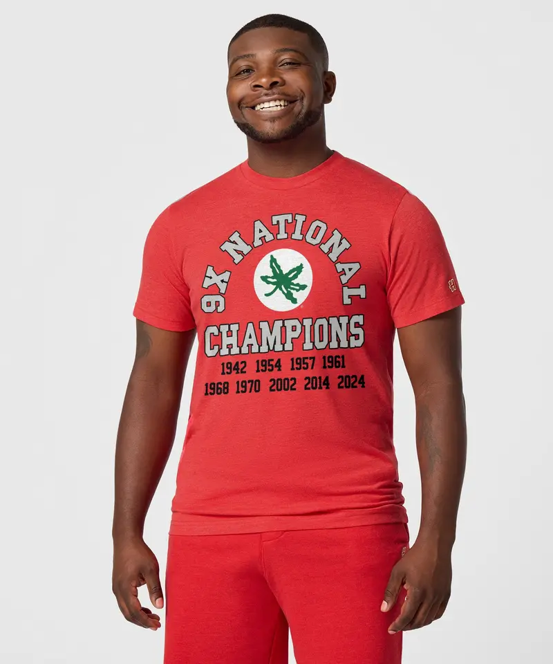 Ohio State 9X National Champions 3