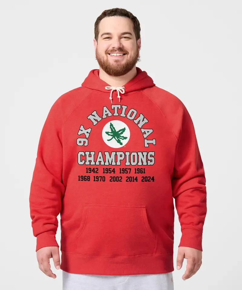 Ohio State 9X National Champions Hoodie 3
