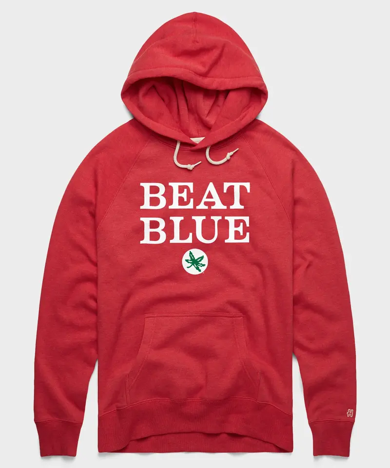 Ohio State Beat Blue Hoodie 1