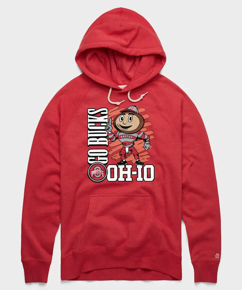 Ohio State Brutus Go Bucks Oh-Io Hoodie 1