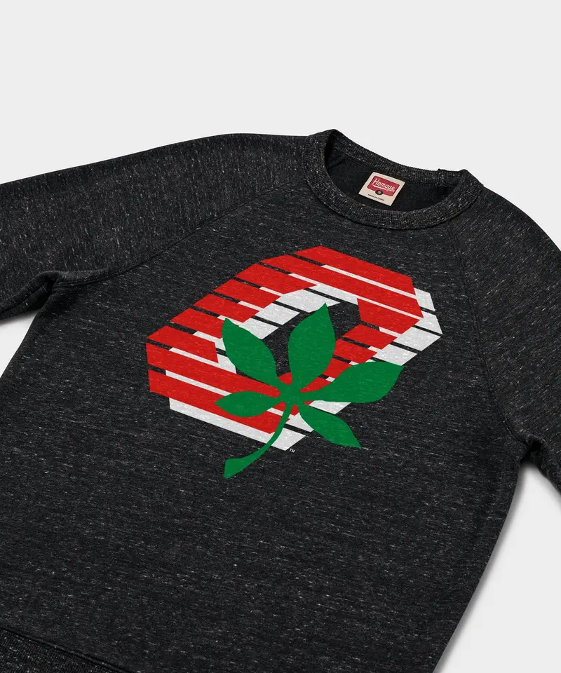Ohio State Buckeye Leaf Crewneck 2