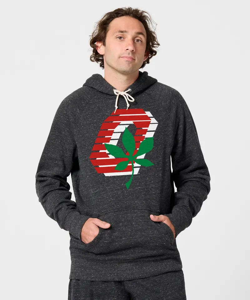 Ohio State Buckeye Leaf Hoodie 3