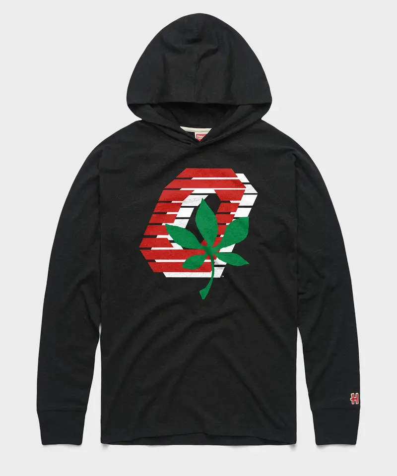 Ohio State Buckeye Leaf Lightweight Hoodie 1
