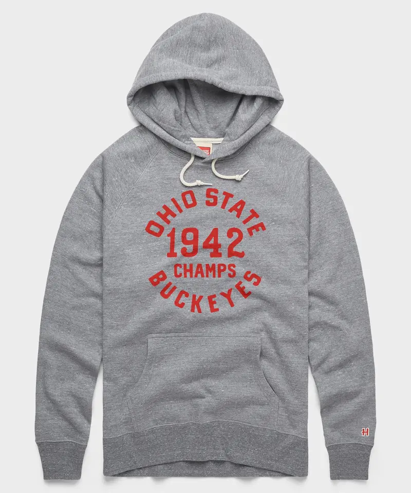 Ohio State Buckeyes 1942 National Champs Hoodie 1