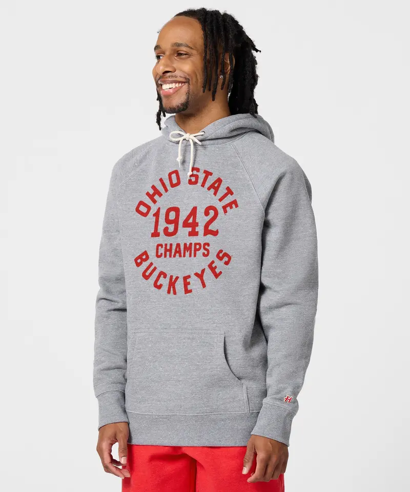 Ohio State Buckeyes 1942 National Champs Hoodie 3