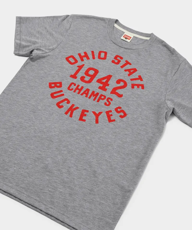 Ohio State Buckeyes 1942 National Champs T-Shirt 2