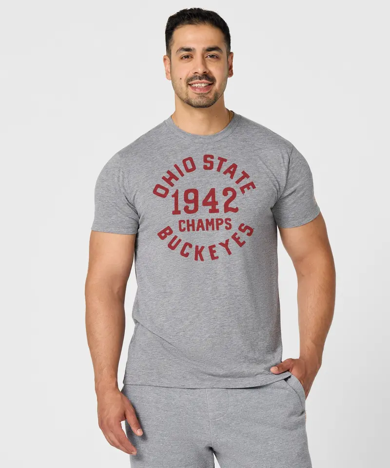 Ohio State Buckeyes 1942 National Champs T-Shirt 3