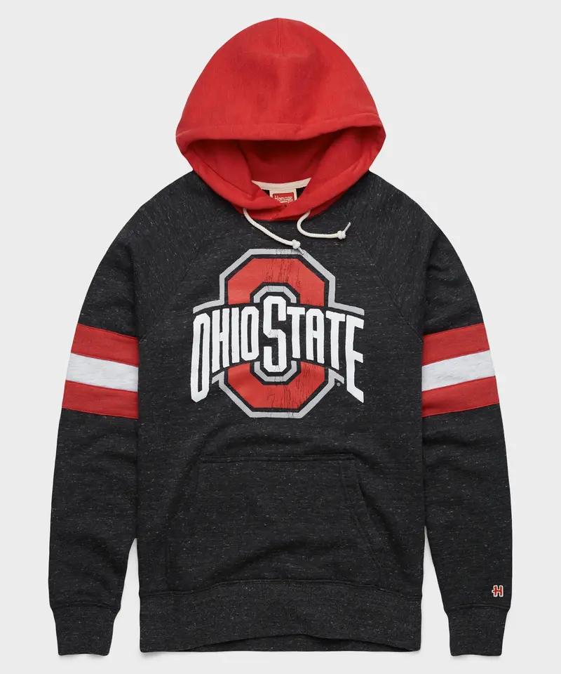 Ohio State Buckeyes Arm Band Hoodie 1