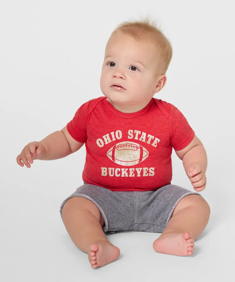 Ohio State Buckeyes Football Baby One Piece 3