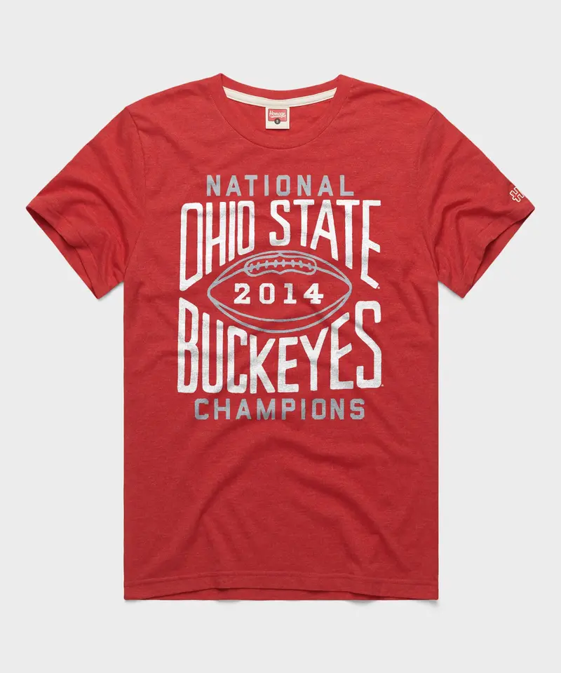 Ohio State Buckeyes National Champions 2014 T-Shirt 1