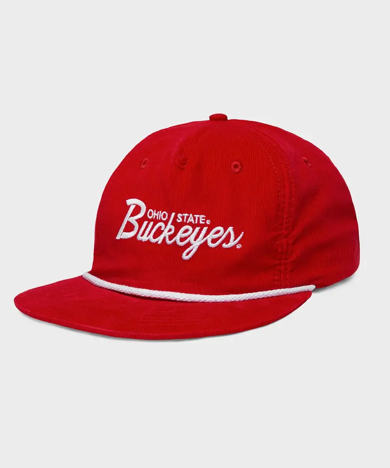 Ohio State Buckeyes Script Rope Hat 1