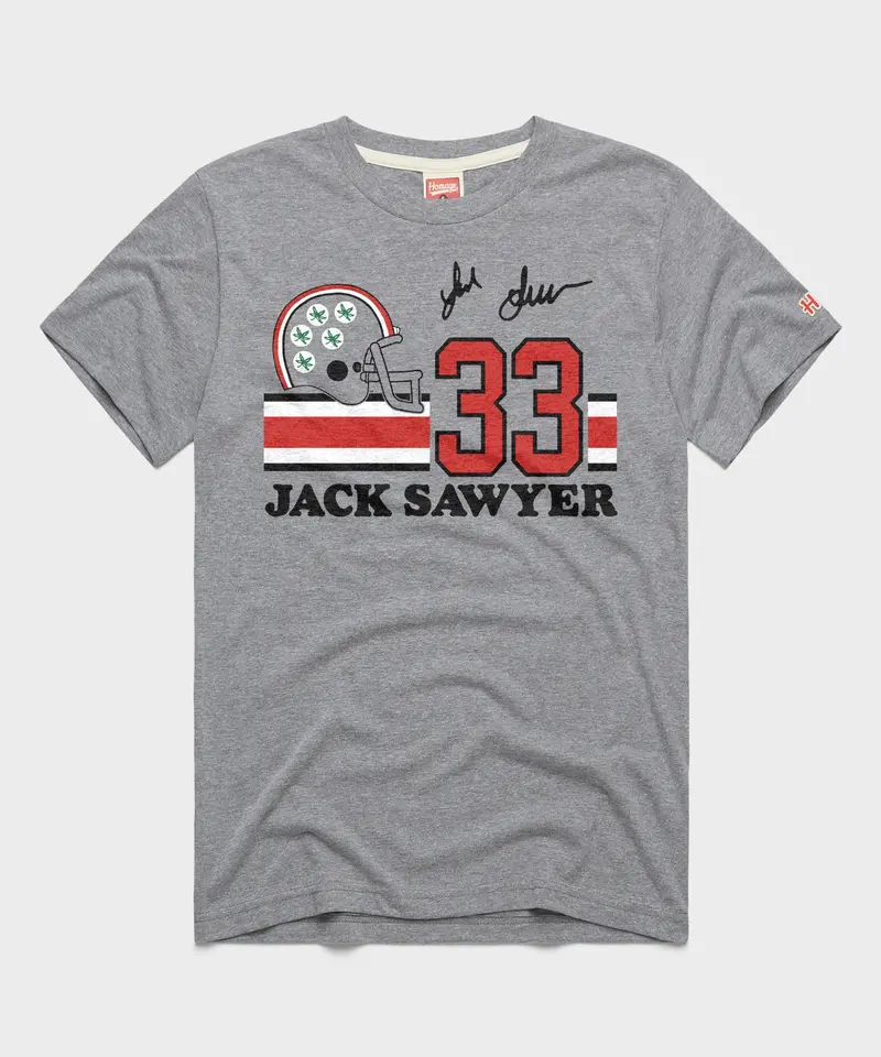 Ohio State Jack Sawyer Signature Jersey 1