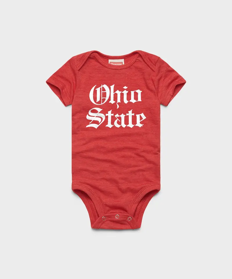 Ohio State Olde English Baby One Piece 1