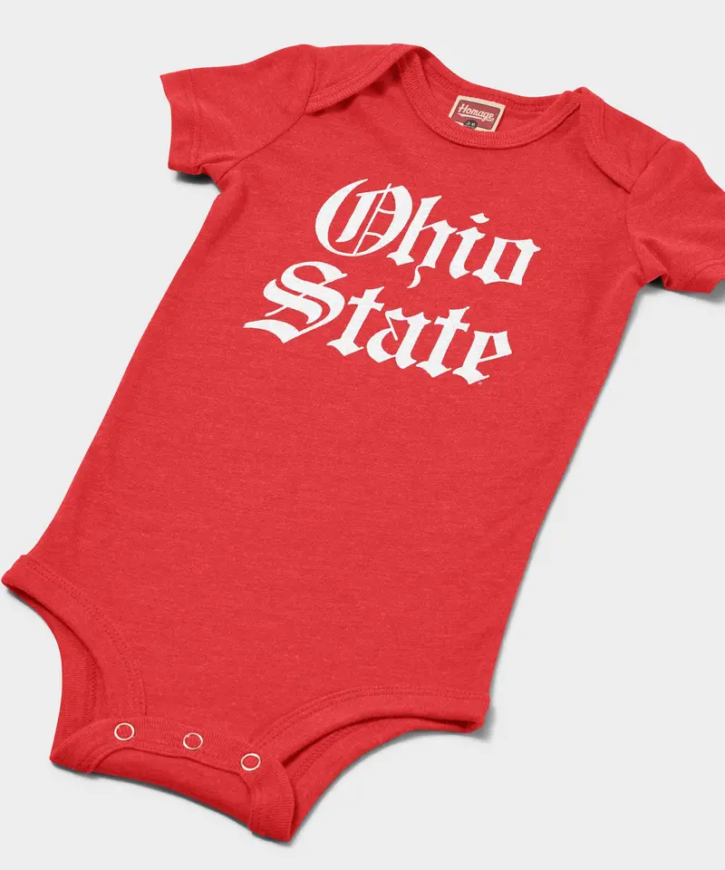 Ohio State Olde English Baby One Piece 2