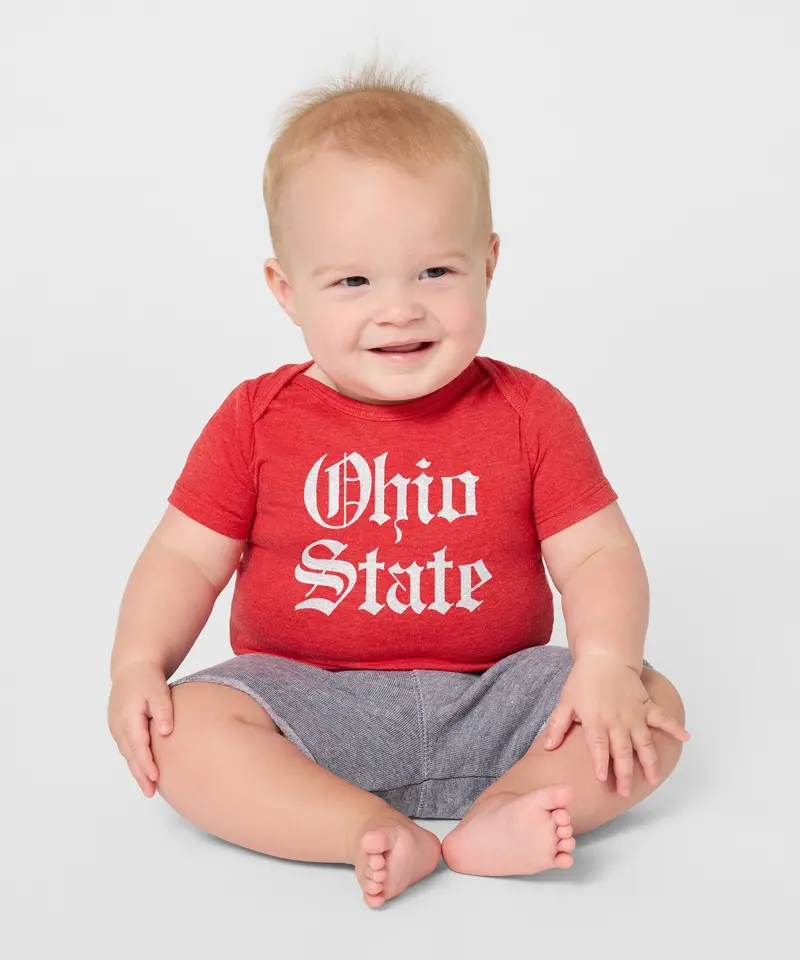 Ohio State Olde English Baby One Piece 3