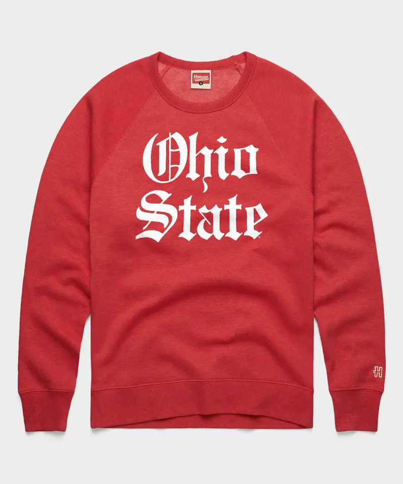 Ohio State Olde English Crewneck 1