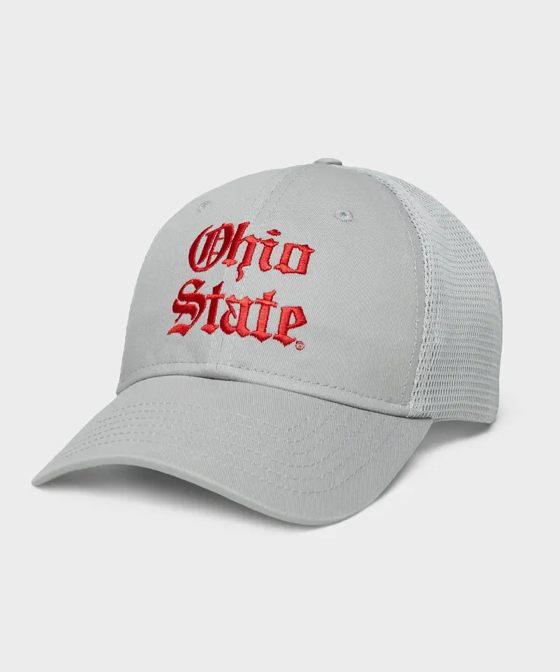 Ohio State Olde English Trucker Hat 1