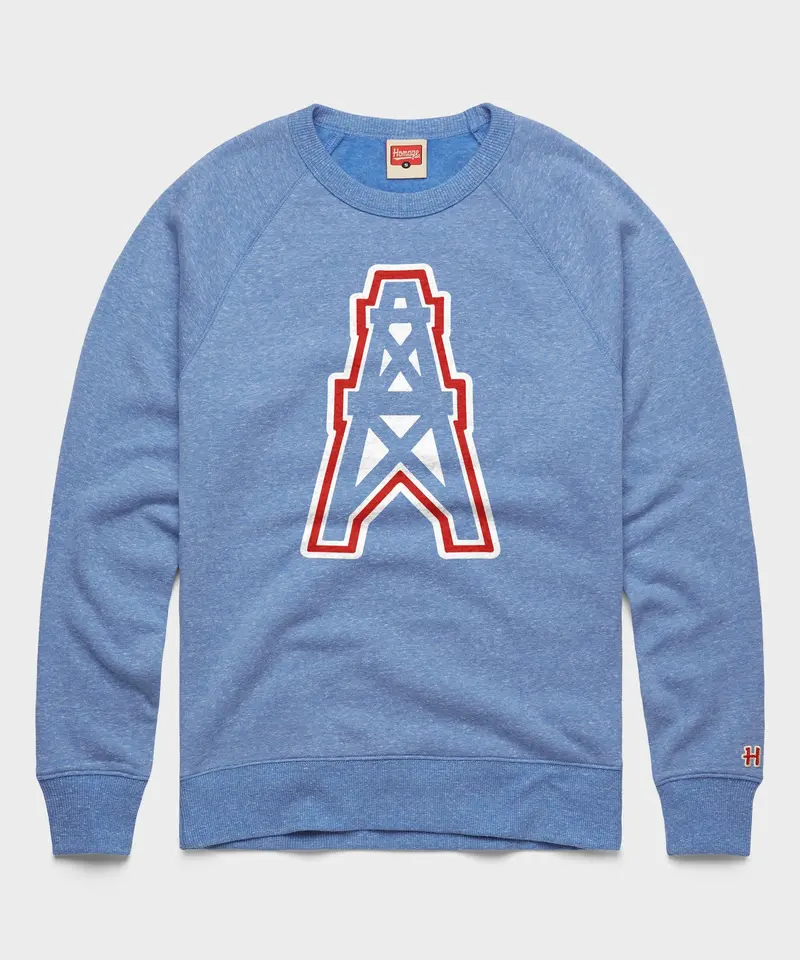 Oilers Football '80 Crewneck 1