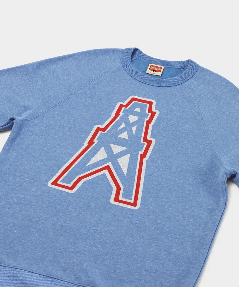Oilers Football '80 Crewneck 2