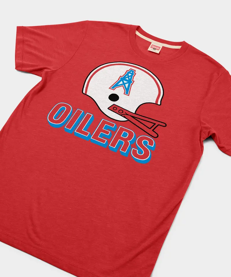Oilers Football Big Helmet 2