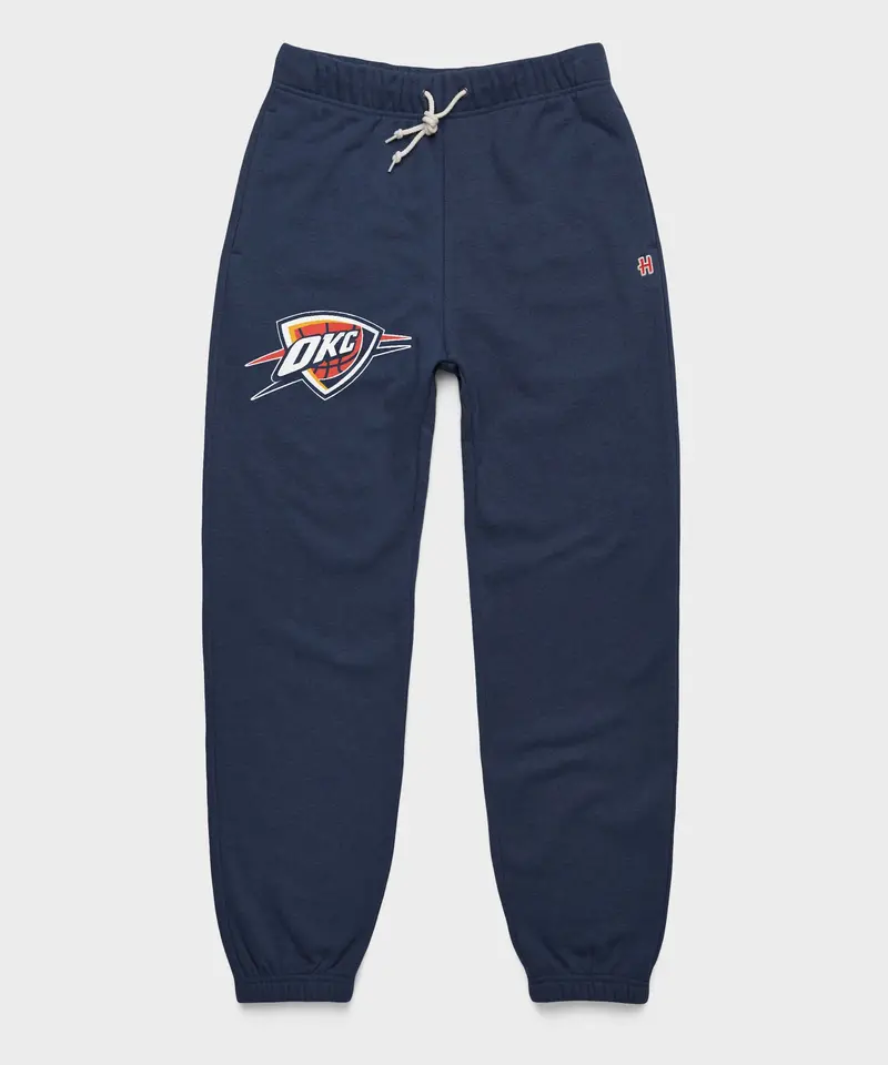 Okc Thunder Logo Sweatpants 1