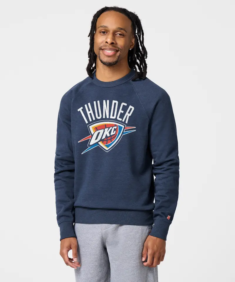 Oklahoma City Thunder Arch Crewneck 3