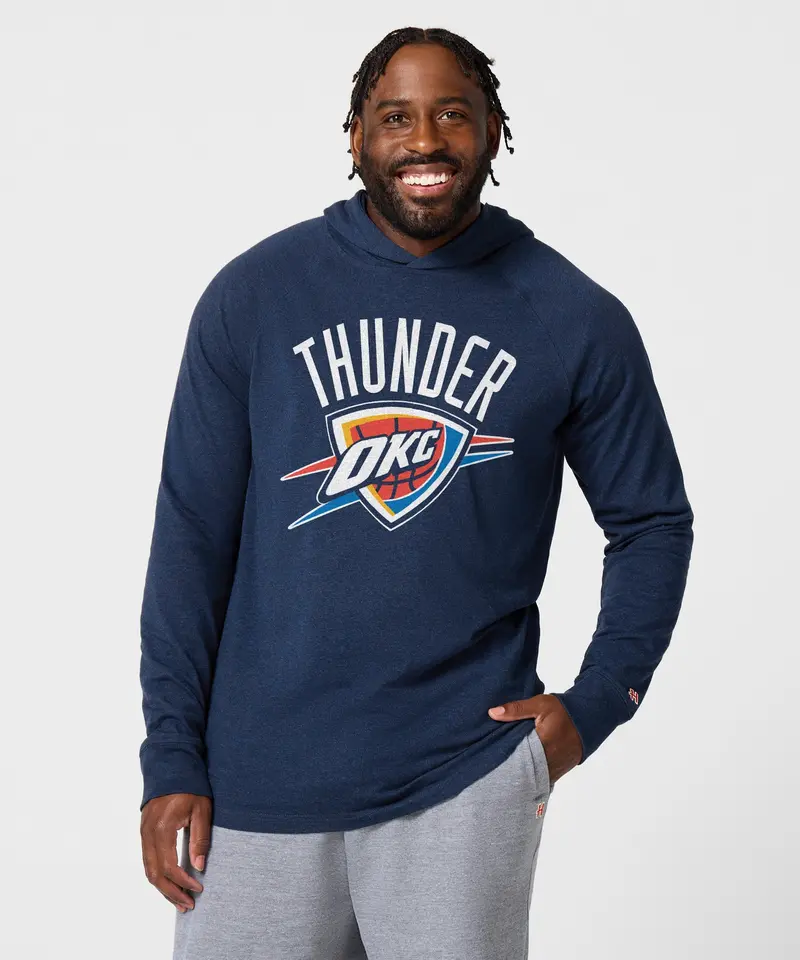 Oklahoma City Thunder Arch Lightweight Hoodie 3