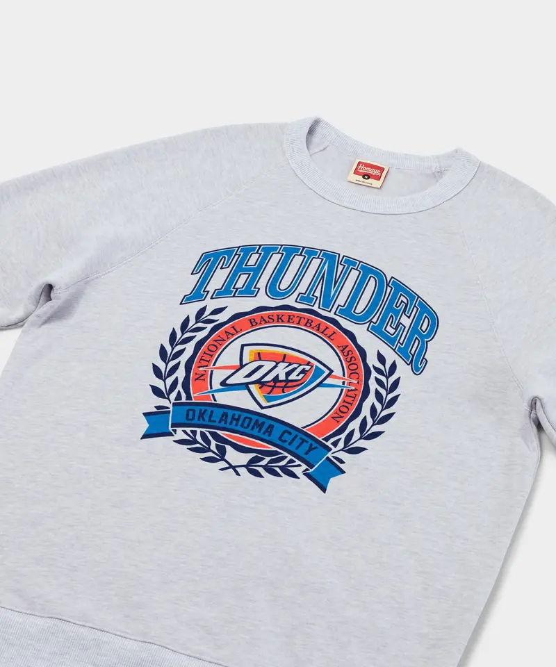 Oklahoma City Thunder Crest Crewneck 2