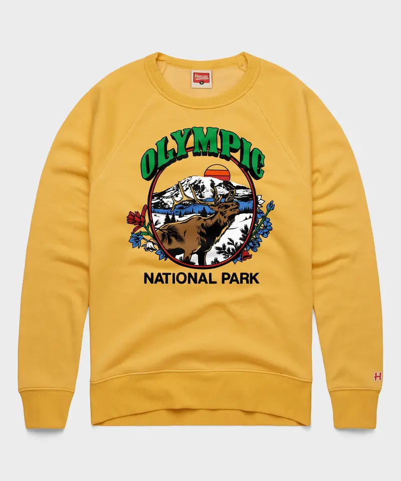 Olympic National Park Crewneck 1