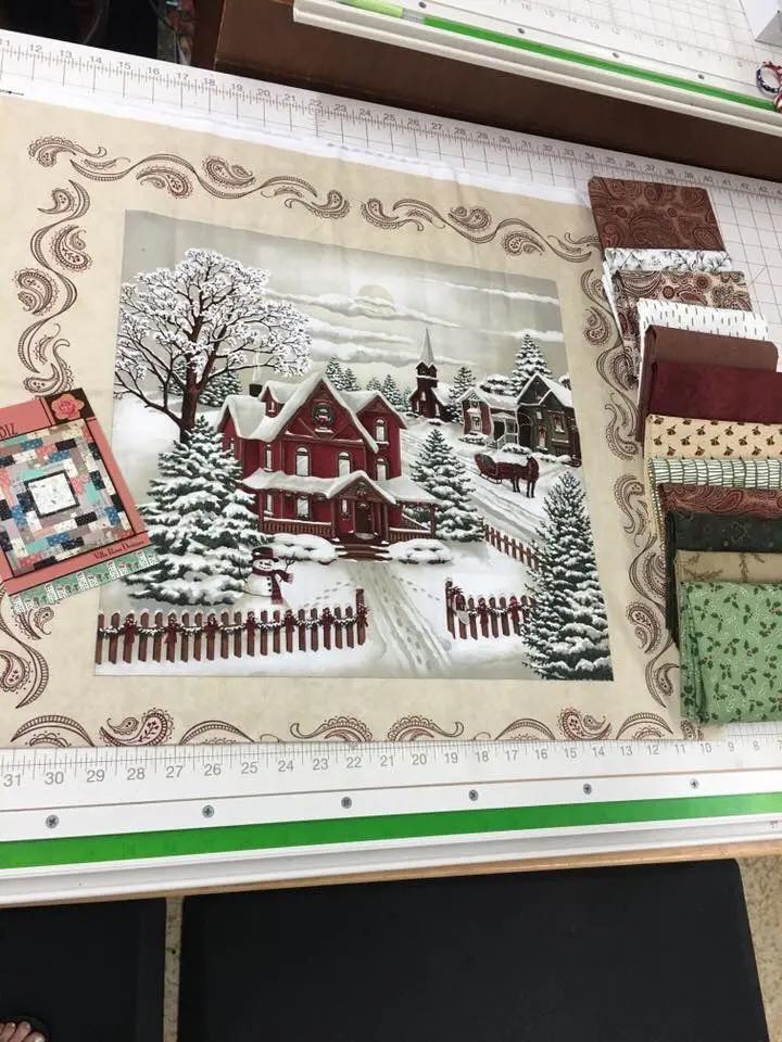 Once Upon A Memory By Holly Taylor By Moda Fabrics Size 54 X 63. 1