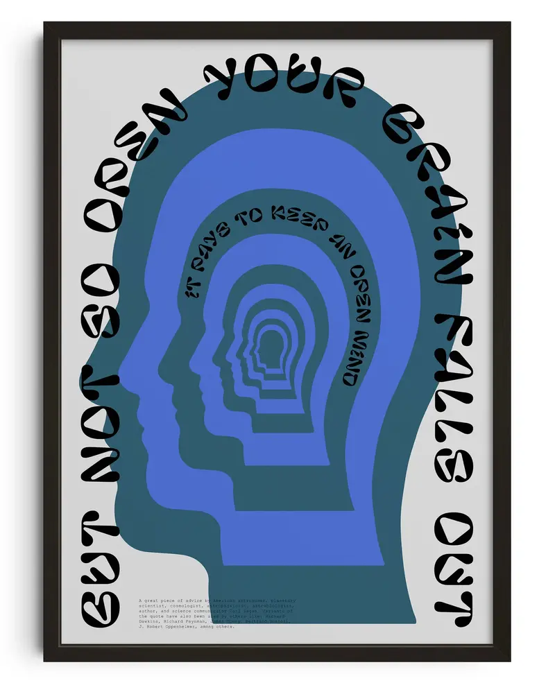 Open Mind - Unframed 1