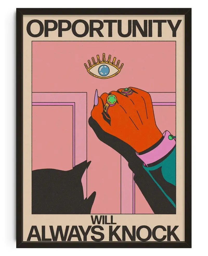 Opportunity Will Always Knock 1