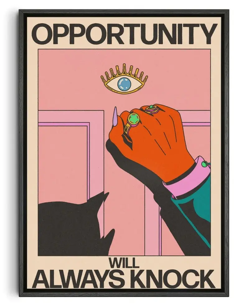 Opportunity Will Always Knock 1