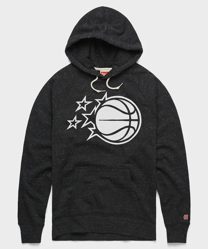Orlando Magic Blacktop Logo Hoodie 1