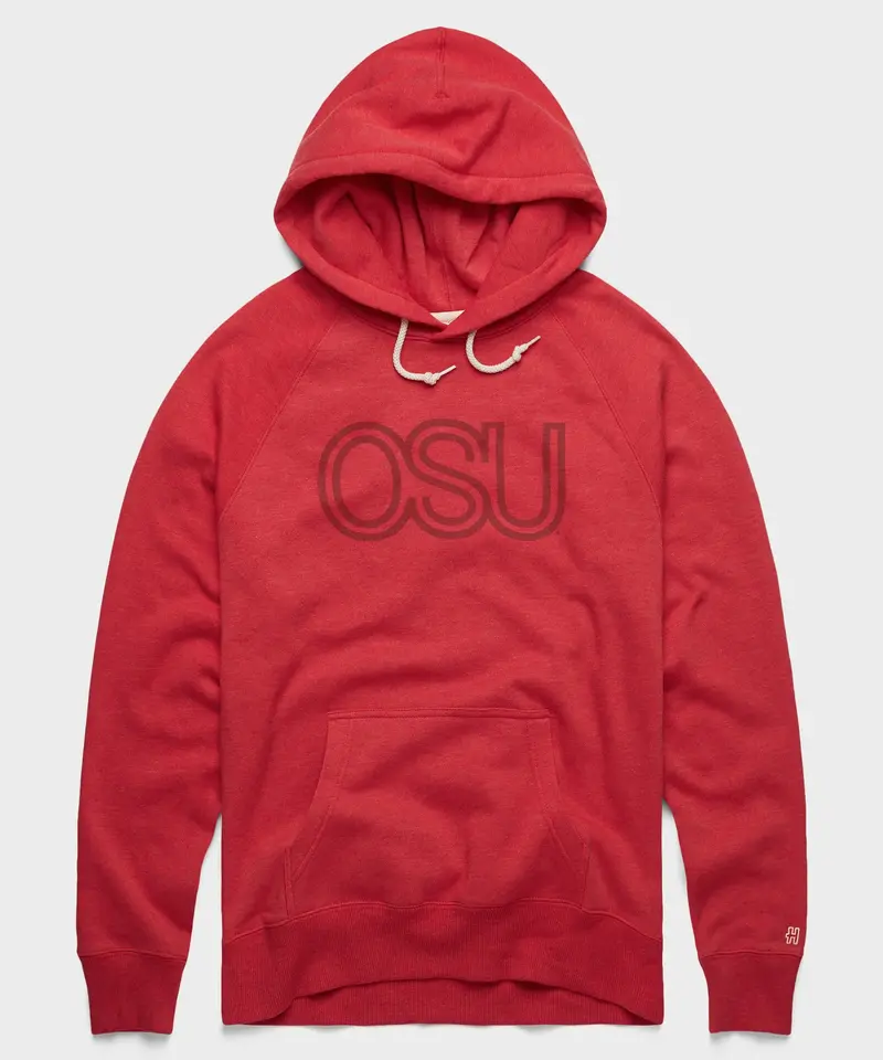 Osu Hoodie All Scarlet 1