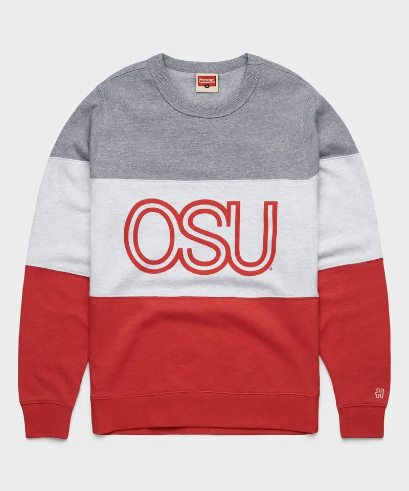 Osu Stripe Crewneck 1