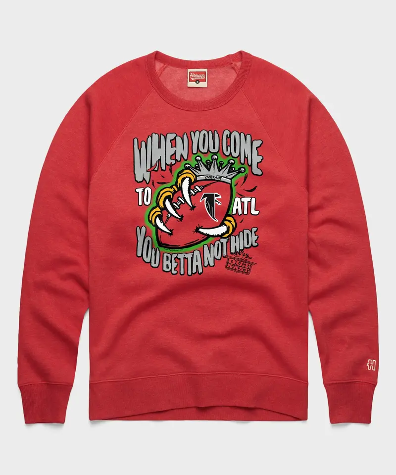 Outkast X Atlanta Falcons You Betta Not Hide Crewneck 1