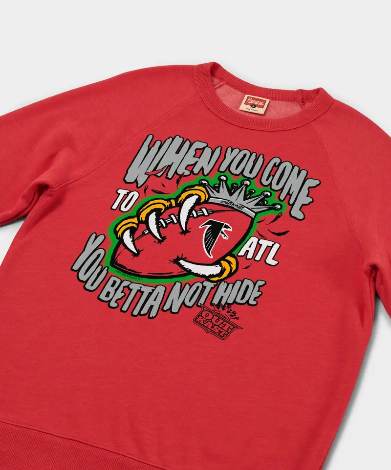 Outkast X Atlanta Falcons You Betta Not Hide Crewneck 2