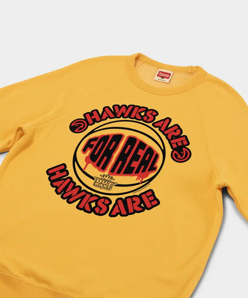 Outkast X Atlanta Hawks Hawks Are For Real Crewneck 2