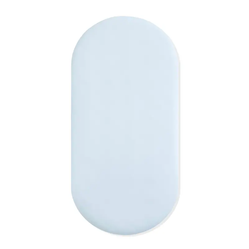 Oval Bassinet Sheet In Breeze 1