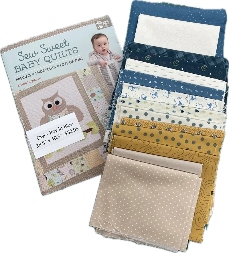 Owl - Boy In Blue Kit With Pattern 1