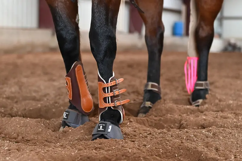 Oxbow Tack Leather Splint Boot 1
