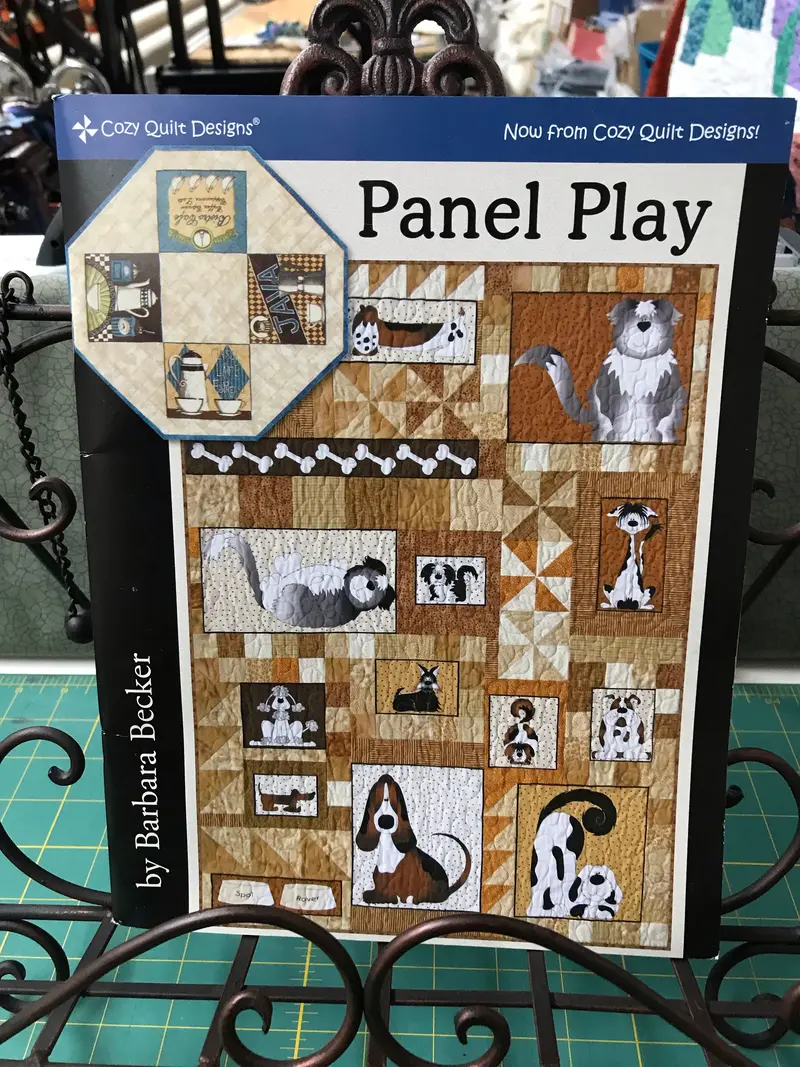 Panel Play By Cozy Quilt Designs By Barbara Becker (62 Pgs. Book) 1
