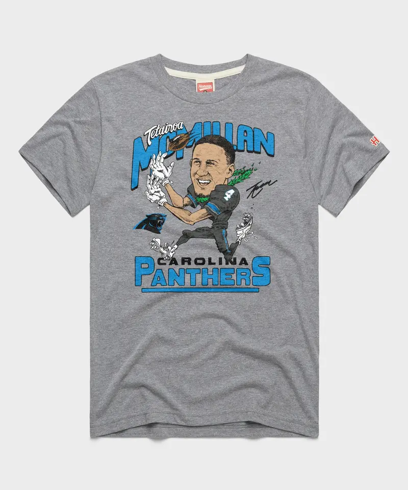 Panthers Tetairoa Mcmillan Signature 1