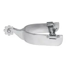 Partrade Stainless Steel Brushed Roper Men's Spur 1