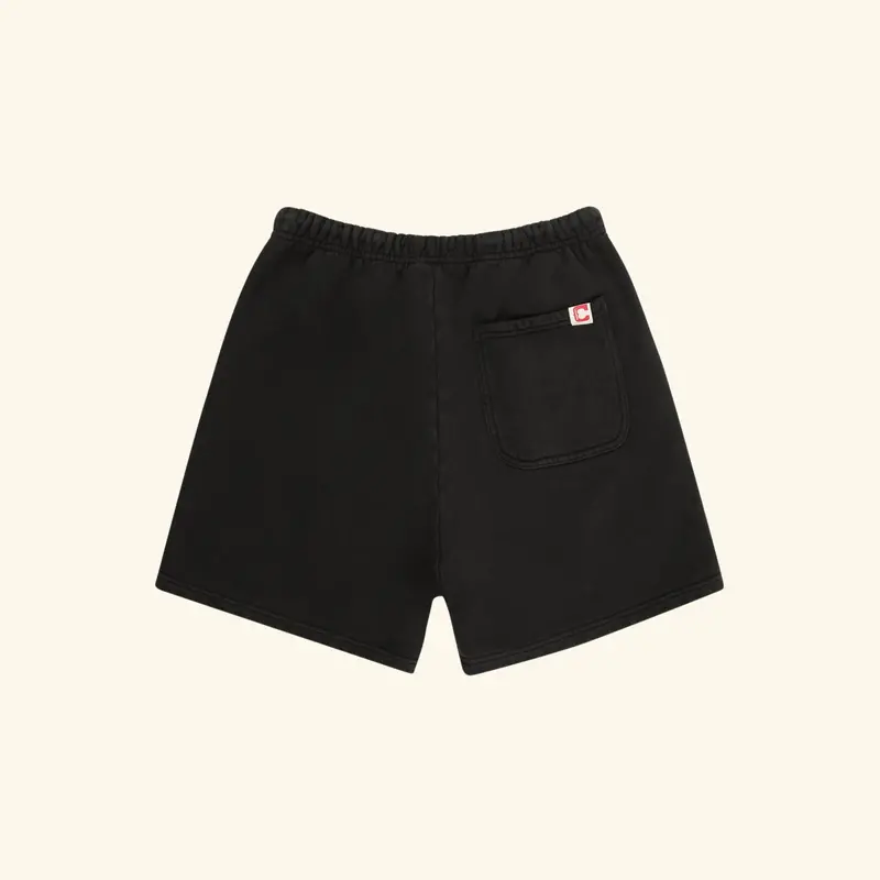Patchwork Sweatshorts (Vintage Black) 2