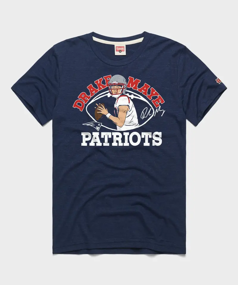 Patriots Drake Maye Signature 1
