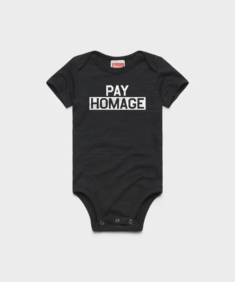 Pay Homage Baby One Piece 1